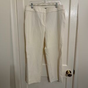 Talbots Cream Trousers